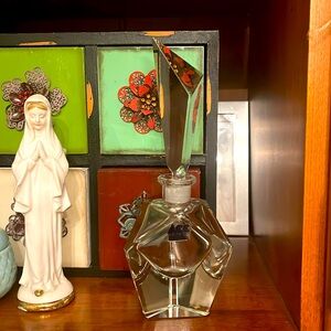 German Democratic Republic Hand Cut Art Deco Crystal